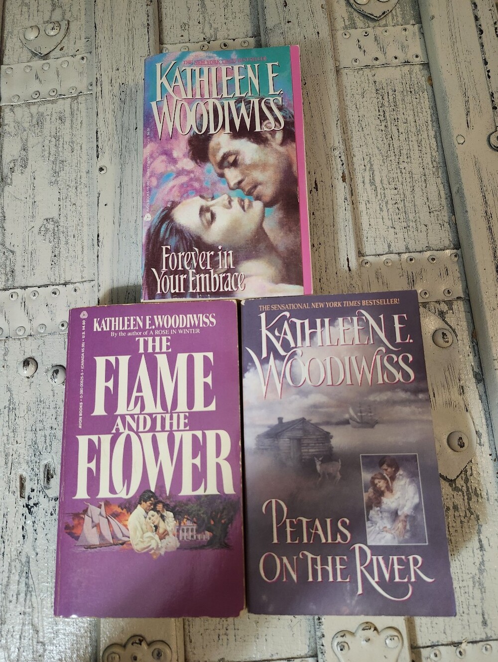 Kathleen E. Woodiwiss Historical Romance Novel Set